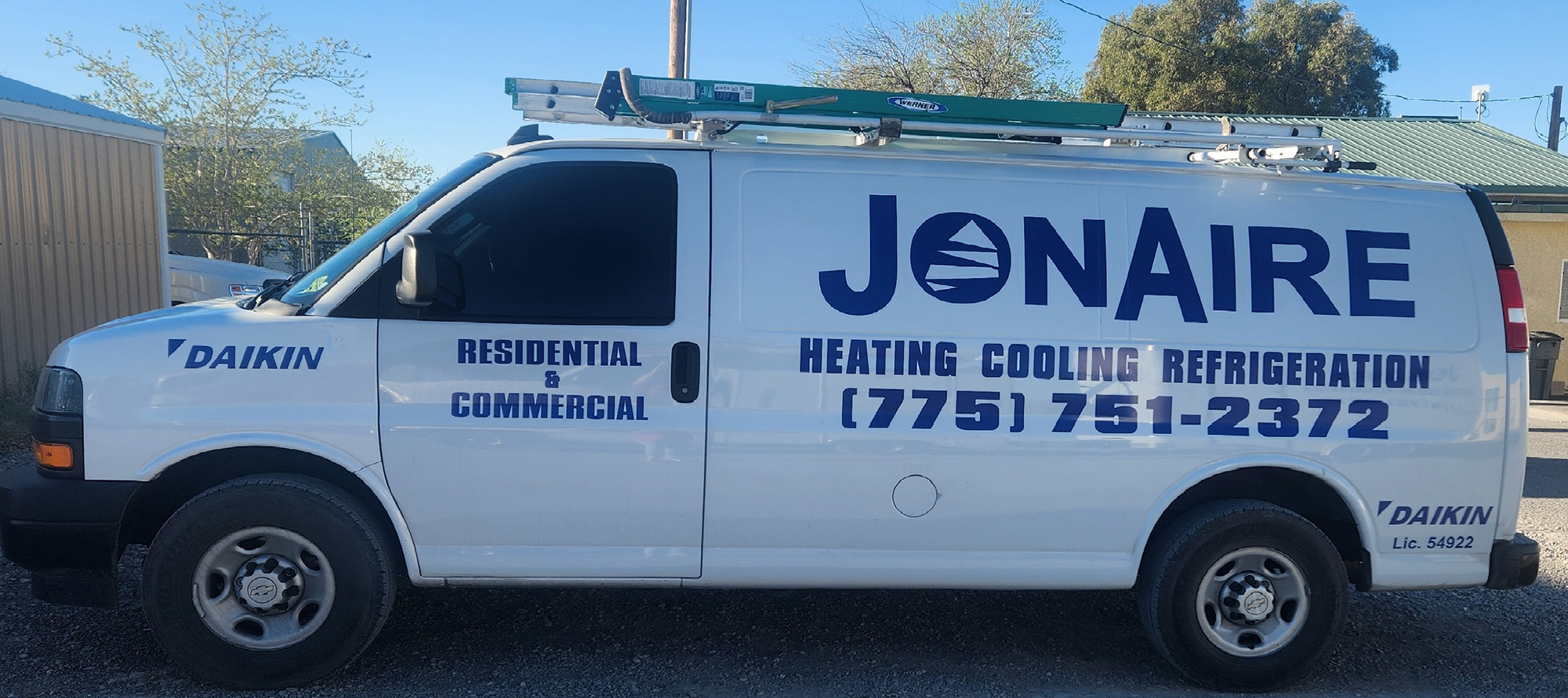 JonAire Van Jonaire Heating Van